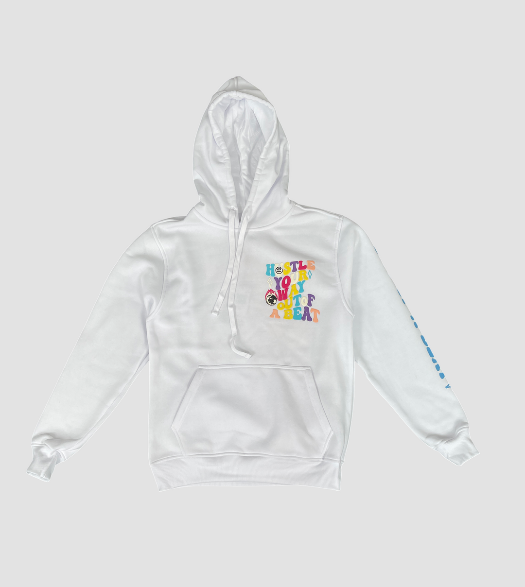 Hustle Your Way Out of a Beat Graphic Hoodie