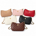 Chanel Royal Ivory Checkered Shoulder Bag
