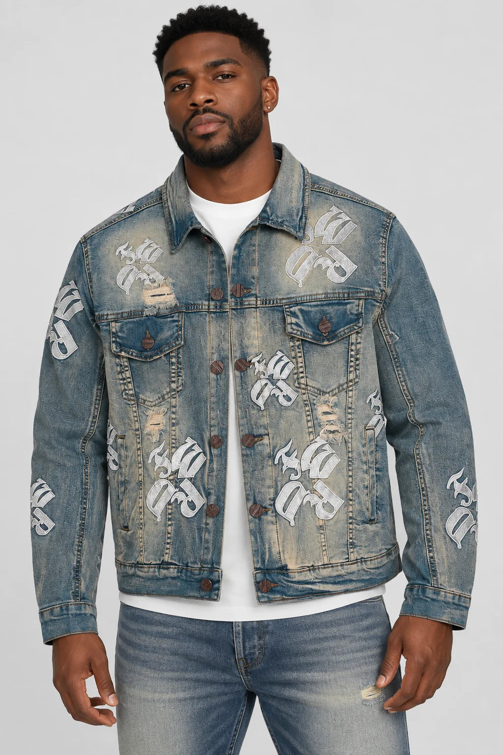 MEN'S FWRD EMB DENIM JACKET
