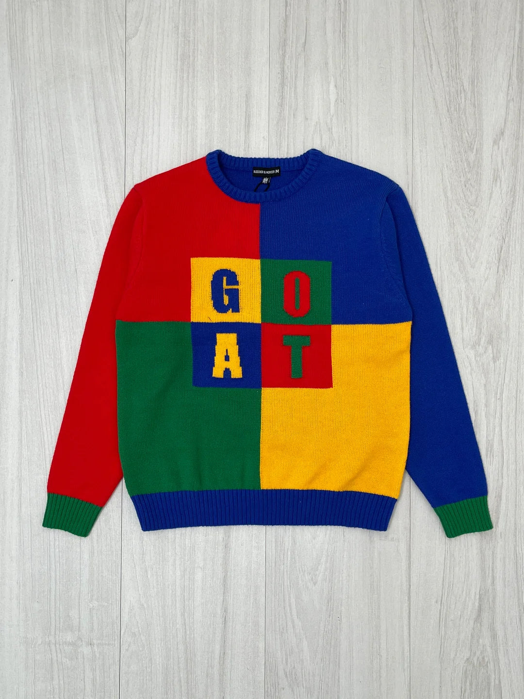 COLORBLOCK JACQUARD SWEATER