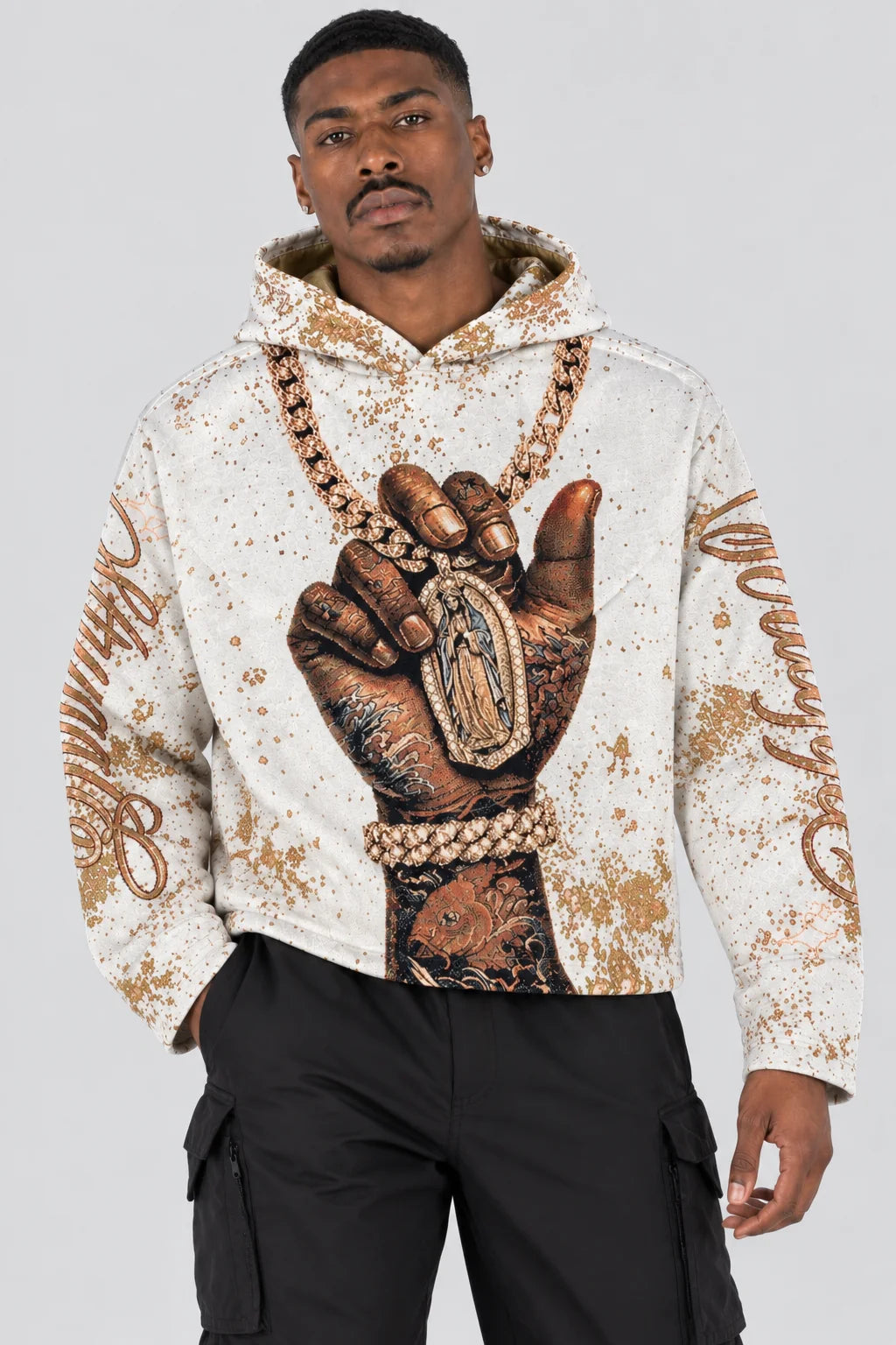 CHAINS TAPESTRY HOODIE