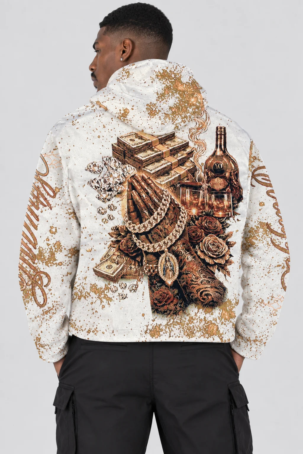 CHAINS TAPESTRY HOODIE
