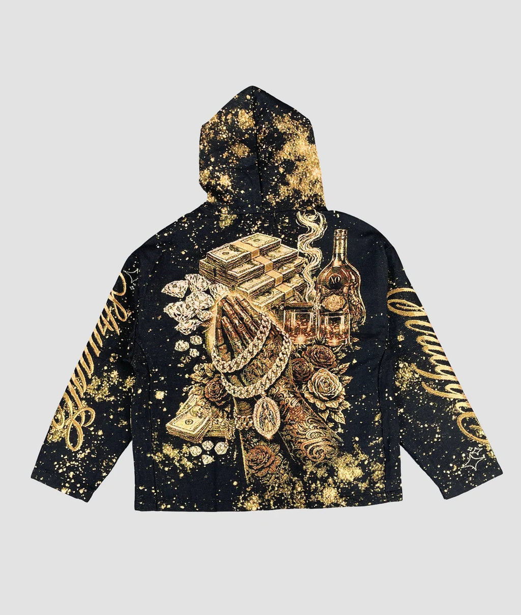 CHAINS TAPESTRY HOODIE