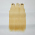 12A Premium Raw Indian Hair #613 Lightest Blonde Straight 12-30'
